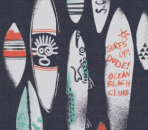 boys beach artwork home geaschuiling